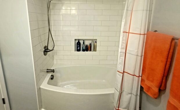 Basement Bathroom Remodel – Canadian Lakes, Michigan