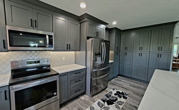 Shaker-Gray-Kitchen-Remodel-Big-Rapids-Michigan
